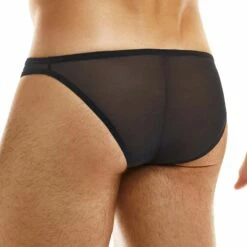 Slip Modus Vivendi Pied De Poule 06314 -Offres HOM Boutique slip modus 06314 noir 3