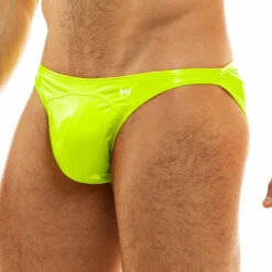 Slip Modus Vivendi Vinyl 08013 -Offres HOM Boutique slip modus 08013 jaune 4