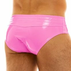 Slip Modus Vivendi Vinyl 08015 -Offres HOM Boutique slip modus 08015 rose 3