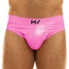 Slip Modus Vivendi Vinyl 08015 -Offres HOM Boutique slip modus 08015 rose m