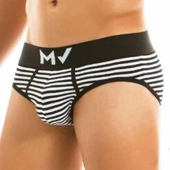 Slip Modus Vivendi Marine 10814 -Offres HOM Boutique slip modus 10814 noir 4