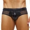 Slip Modus Vivendi Latex 11216 -Offres HOM Boutique slip modus 11216 noir m