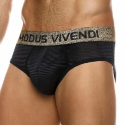 Slip Modus Vivendi Exclusive Festive 22214 -Offres HOM Boutique slip modus 22214 noir 4