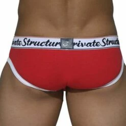 Slip Private Structure Classic SCUX4069 -Offres HOM Boutique slip private SCUX4069 rouge 3