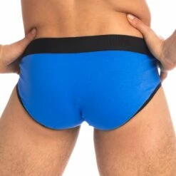 Slip Quriose Blowhard QU10SHO -Offres HOM Boutique slip quriose QU10SHO bleu 3