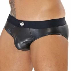 Slip Fetish TOF PARIS SV0014NN -Offres HOM Boutique slip tof SV0014NN noir 4