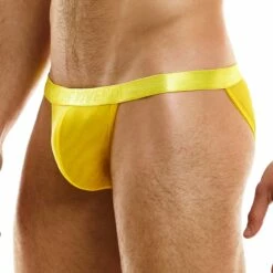 Tanga Modus Vivendi Muslin 09314 -Offres HOM Boutique tanga modus 09314 jaune 4