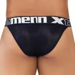 Tanga Xtremen Lace 91122 7 Tanga Xtremen Lace 91122 -Offres HOM Boutique tanga xtremen 91122 noir 3